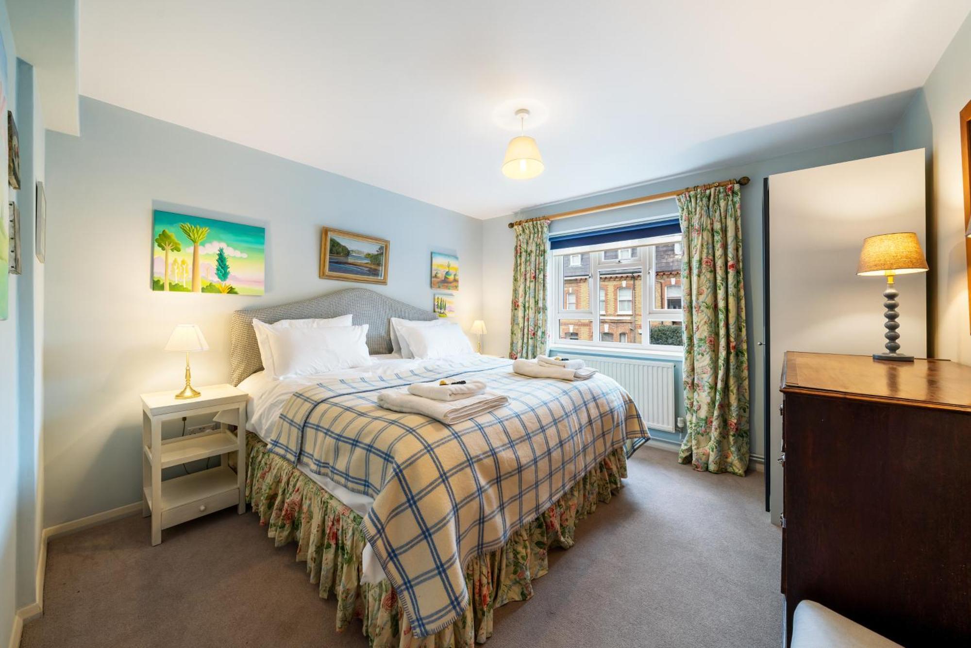 Bright & Cosy Gem ~ Battersea Park View ~ King Bed Apartment Londra Exterior foto